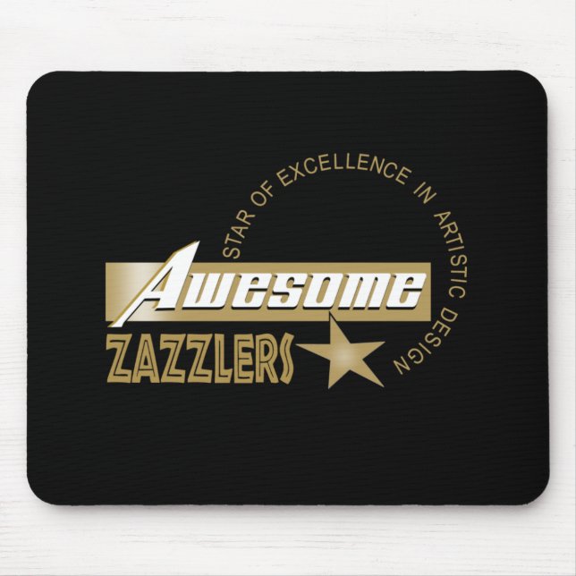 Tapis De Souris Zazzlers impressionnant Mousepad (Devant)