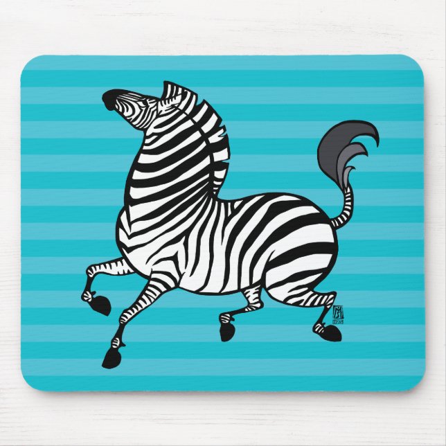 Tapis De Souris Zebra 3 Mousepad (Devant)