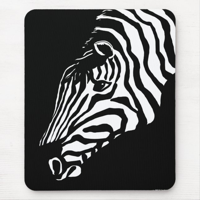 Tapis De Souris Zebra Mousepad (Devant)