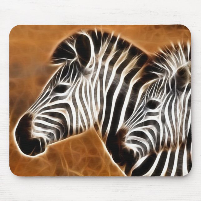Tapis De Souris Zebra Mousepad (Devant)
