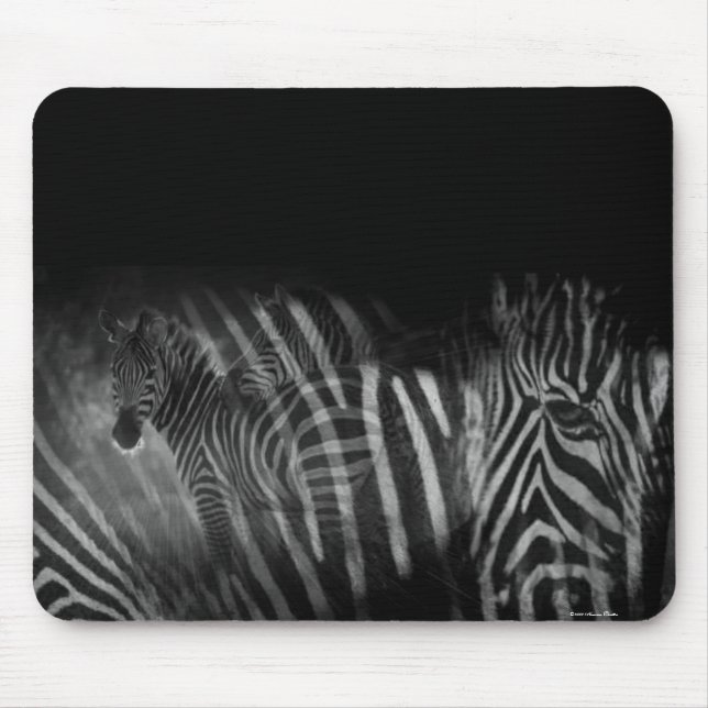 Tapis De Souris Zebras Mousepad (Devant)