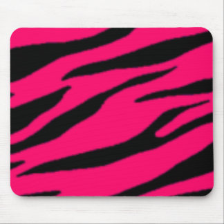 Tapis De Souris Zèbre rose et noir Mousepad