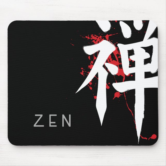 Tapis De Souris Zen Mousepad (Devant)