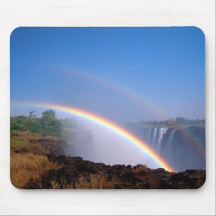 Tapis De Souris Zimbabwe, Parc national des chutes Victoria. Doubl