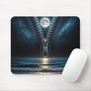 Tapis De Souris Zipper Dézip Lune