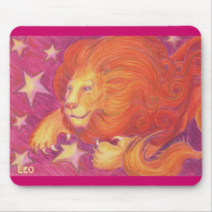 Tapis De Souris Zodiac Leo mousepad