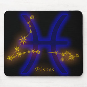 Tapis De Souris Zodiaque - Poissons