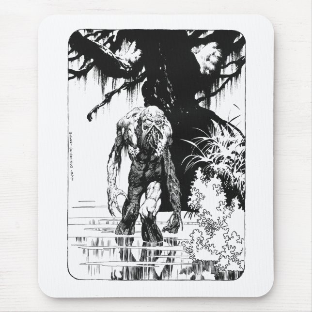 Tapis De Souris Zombi Mousepad de marais (Devant)
