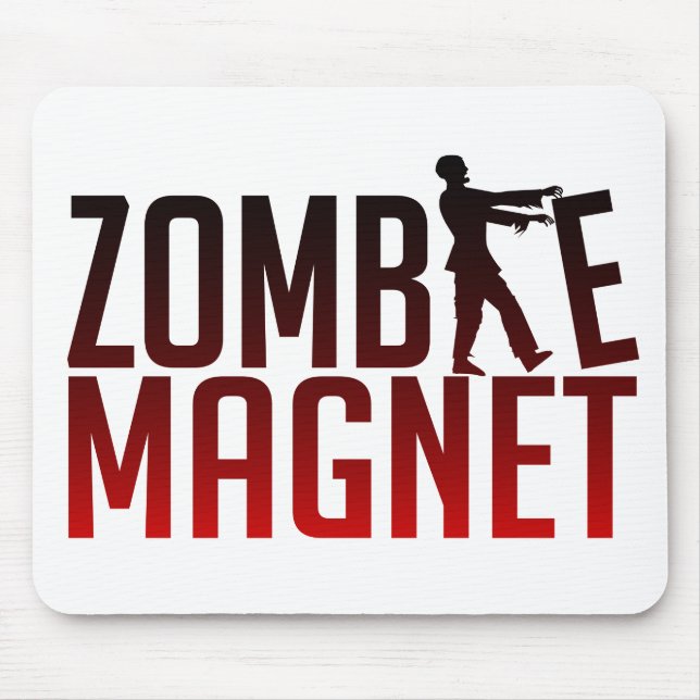 Tapis De Souris ZOMBIE MAGNET mousepac (Devant)