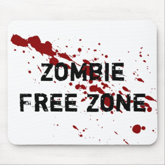 Tapis De Souris Zone franche de zombi