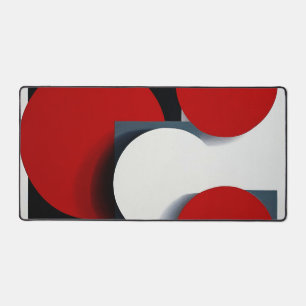 🔷 Tapis de travail abstrait géométrique 🔷