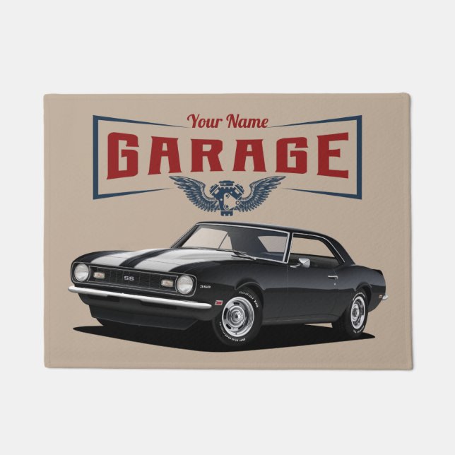 Tapis de voiture à muscle classique 1968 (Devant)