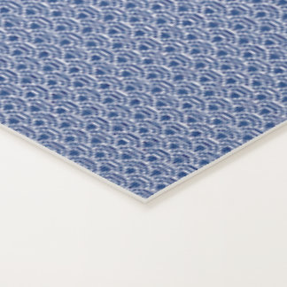 TAPIS DE YOGA 藍色の波小紋