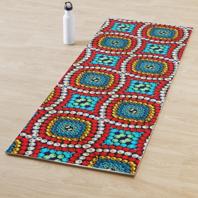 Tapis De Yoga 067 - DottingYoga Mat (En situation)