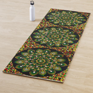 Tapis De Yoga 074 - Growing Mandala Yoga Mat