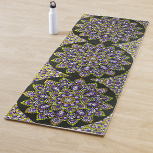 Tapis De Yoga 084 - Fantasia Nordica Mandala Yoga Mat