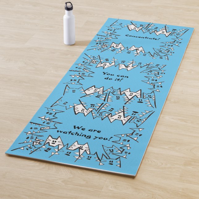 Tapis De Yoga 104 - CATS Yoga Mat (En situation)