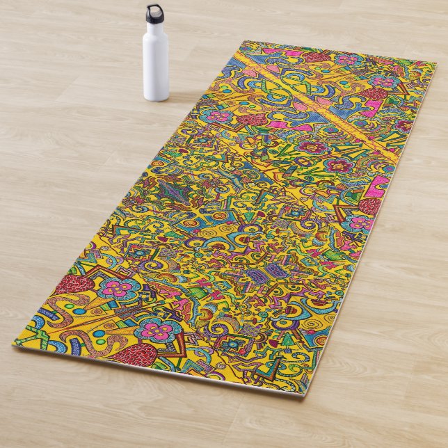 Tapis De Yoga 108 - Yoga Mat à vie (En situation)