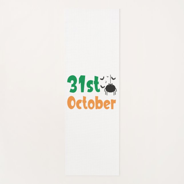 Tapis De Yoga 31 octobre - Halloween (Devant)