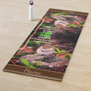 Tapis De Yoga Actes De Gentillesse Citation Inspirationnelle Chi