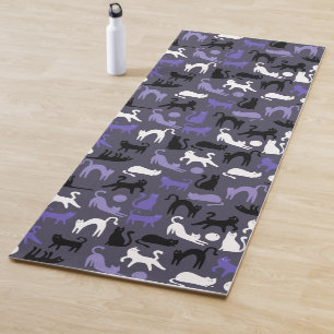 Tapis De Yoga Adorable Yoga mignon Pots de chat