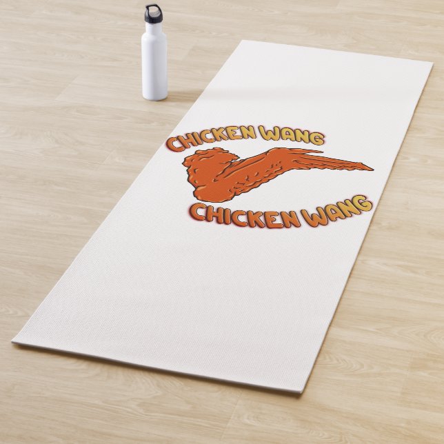 Tapis De Yoga Aile de poulet Yoga Mat (En situation)