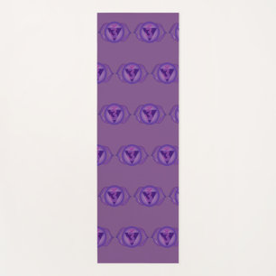 Tapis De Yoga Ajna ou troisième oeil Chakra Yoga Mat