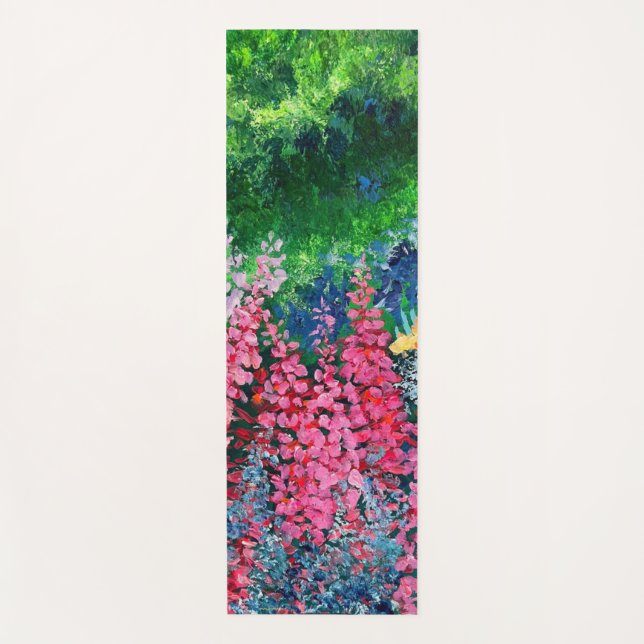 Tapis De Yoga Alaskan Automne Yoga Mat (Devant)