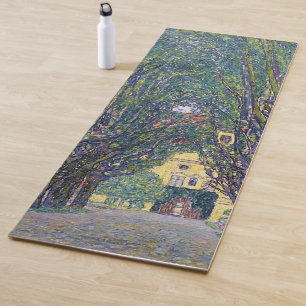 Tapis De Yoga Allée au château de Kammer, Gustav Klimt