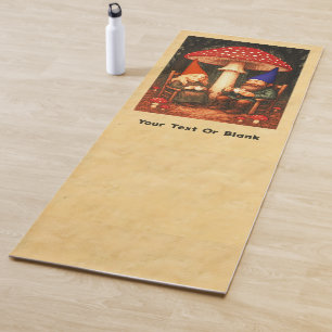 Tapis De Yoga Amanite et Gnomes