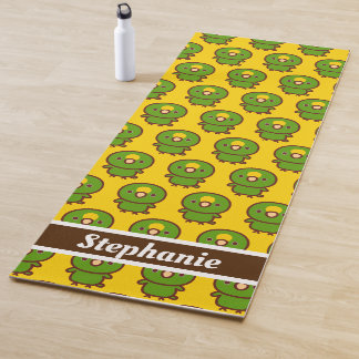 Tapis De Yoga Amazone à couronne jaune
