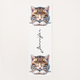Tapis De Yoga Amoureux des chats Yoga Mat