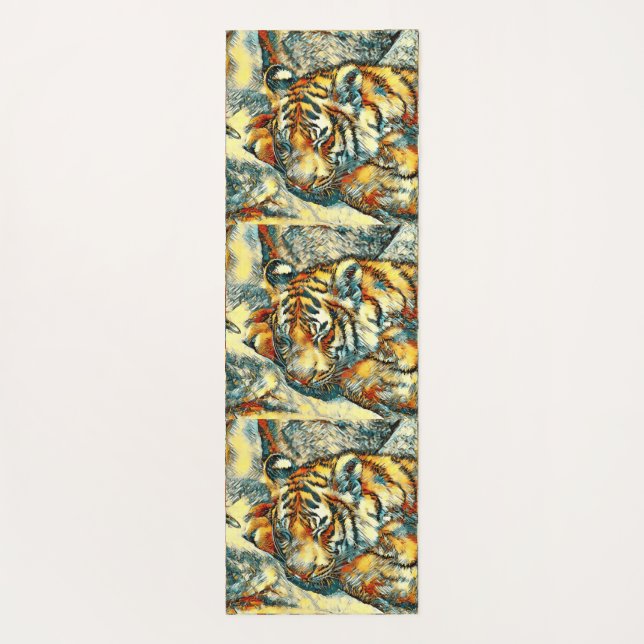 Tapis De Yoga AnimalArt_Tiger_005 (Dos)
