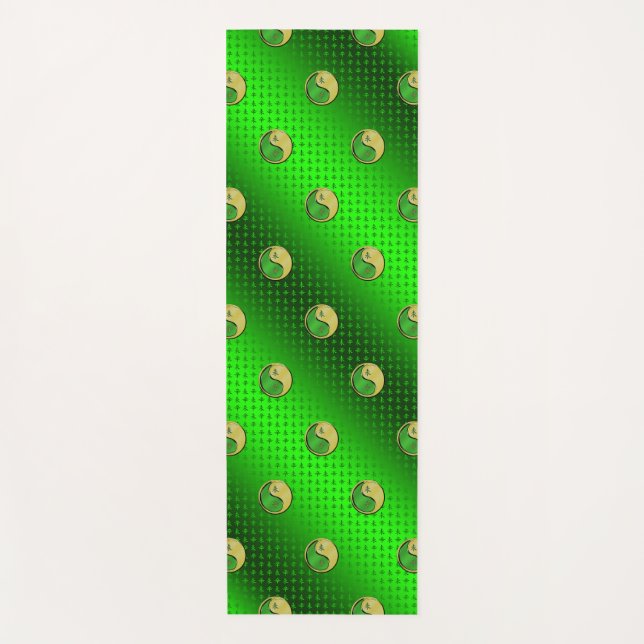 Tapis De Yoga Année de la chèvre métallique (Devant)