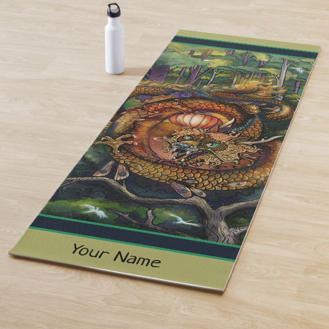 Tapis De Yoga Année du Dragon de Bois 2024 (En situation)