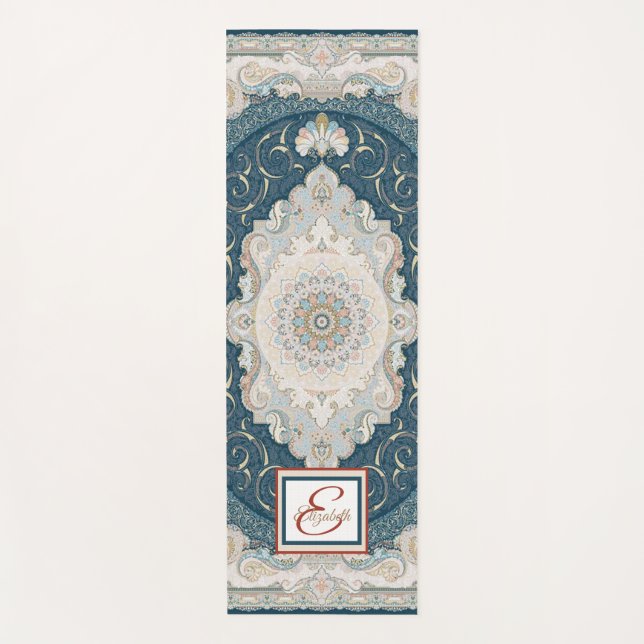 Tapis De Yoga Antique Turkish Persian Carpet Rug (Devant)