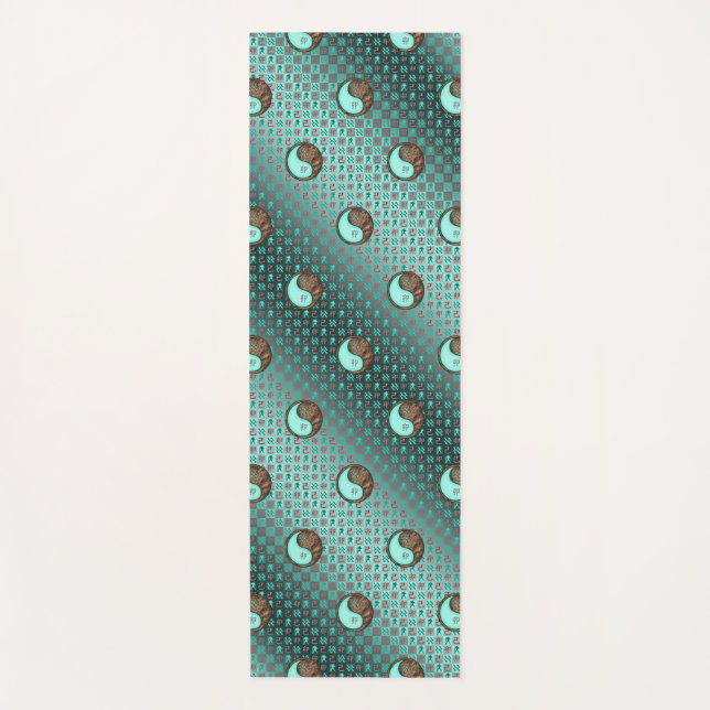 Tapis De Yoga Aquarius & Earth Rabbit (Devant)