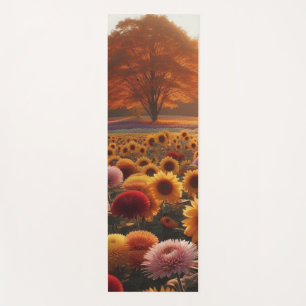 Tapis De Yoga Arbres d'automne/terrain avec maman