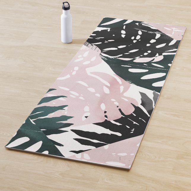 Tapis De Yoga Arêtes de palme Paradise (En situation)