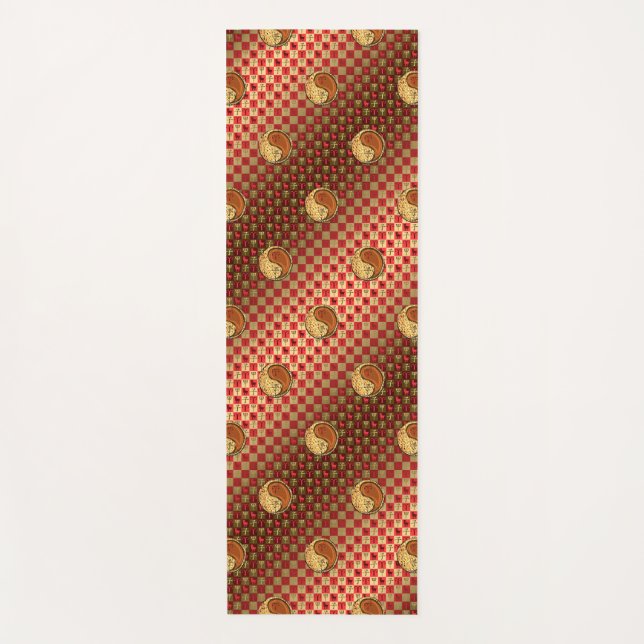 Tapis De Yoga Aries et bois de rat (Devant)