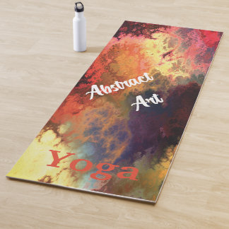Tapis De Yoga Art Abstrait