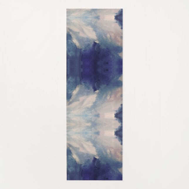 Tapis De Yoga Art Abstrait Ocean Dream (Devant)