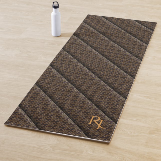 Tapis De Yoga Art déco Yoga Mat (En situation)