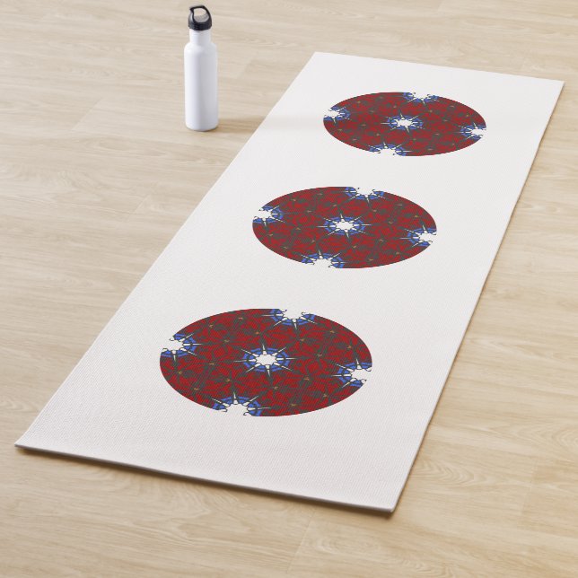 Tapis De Yoga Article kaléidoscope du quatrième volume quatorze (En situation)