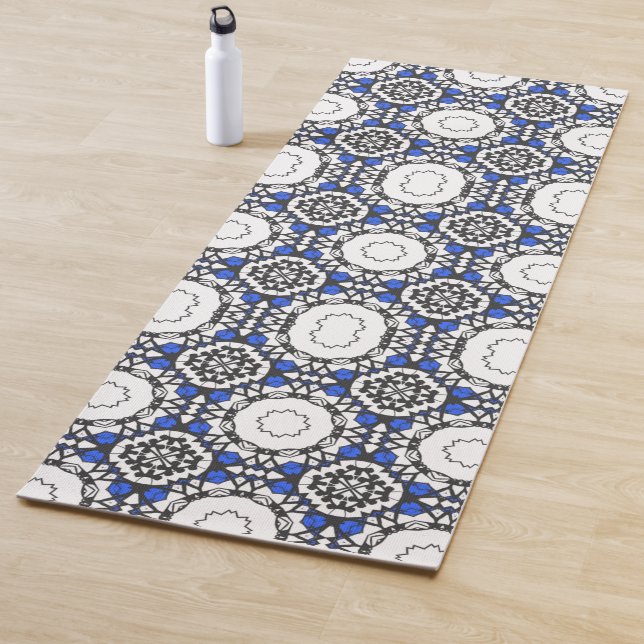 Tapis De Yoga Article sept du kaléidoscope du quatrième volume (En situation)
