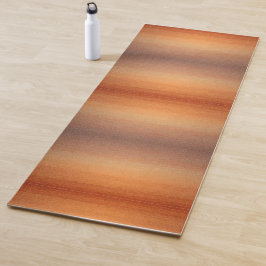Tapis De Yoga Aspect Mosaïque Ombre Gradient Orange Sunset