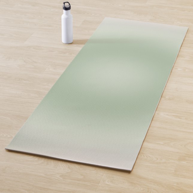 Tapis De Yoga Aura Vert Sage (En situation)
