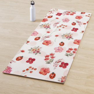 Tapis De Yoga Automne/Automne Motif floral Yoga Mat