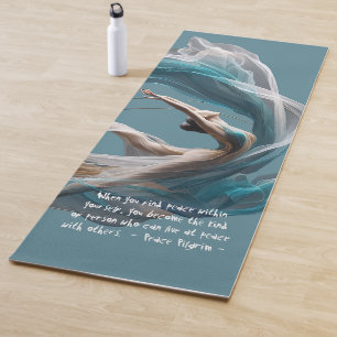 Tapis De Yoga Avion Air Yoga Instructeur Pilates Fitness