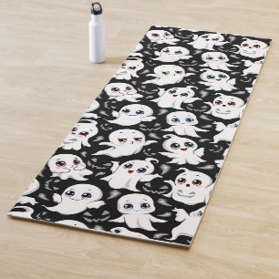 Tapis De Yoga Baby Ghosts Éffrayant mignon Halloween humeur